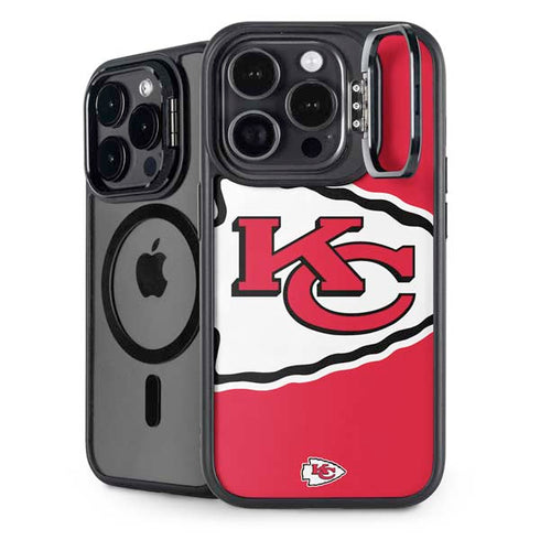 NFL Kansas City Chiefs Large Logo iPhone 14 Pro Kickstand Case